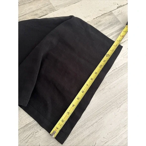 TED BAKER Tabbiaa Off The Shoulder Linen Blend Wide Leg Jumpsuit Size 6 XL/14 - Picture 14 of 16